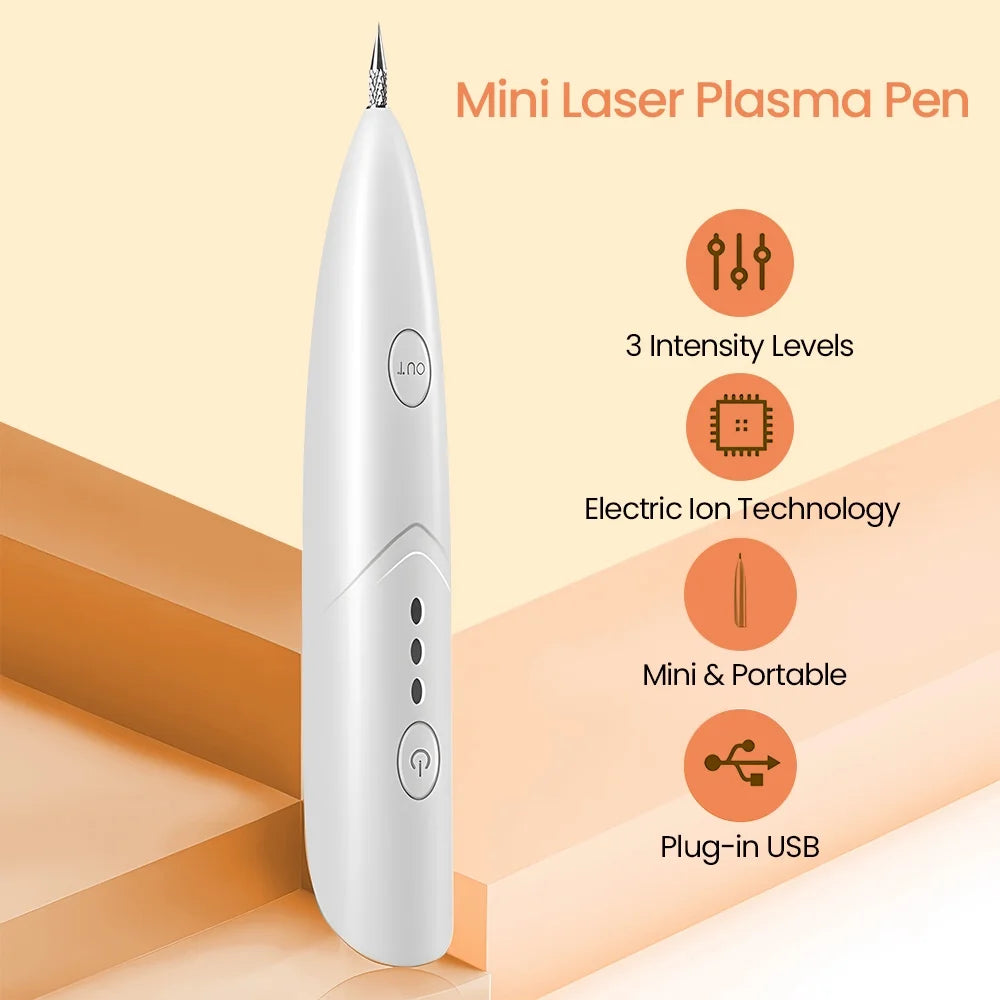 Laser Plasma Pen Tattoo Remover Skin Pore Care Corn Dark Tag Nevus Pimple Spot Cleaner Beauty Tools