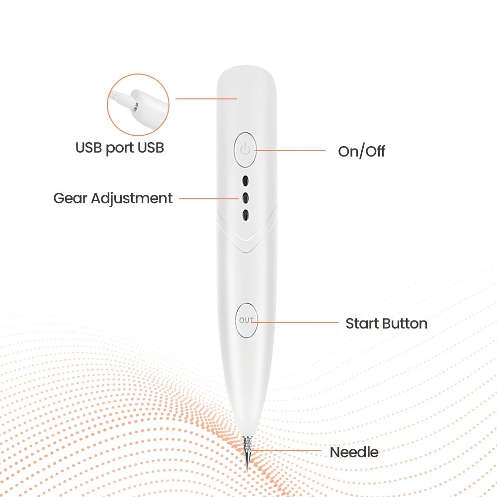 Laser Plasma Pen Tattoo Remover Skin Pore Care Corn Dark Tag Nevus Pimple Spot Cleaner Beauty Tools