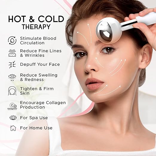 Stainless Steel Facial Ice Globes