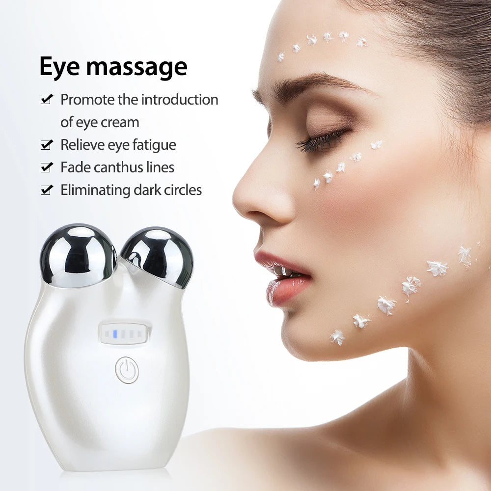 "Ultimate Mini Face Massager: Lift, Tighten, and Rejuvenate Your Skin with Micro-Current Technology!"