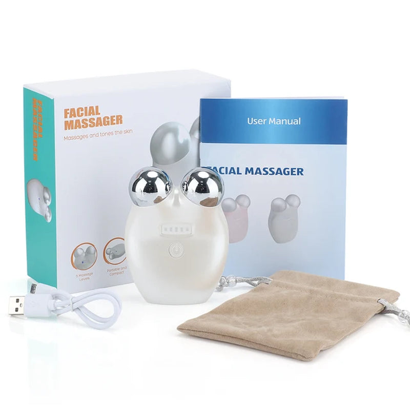 "Ultimate Mini Face Massager: Lift, Tighten, and Rejuvenate Your Skin with Micro-Current Technology!"