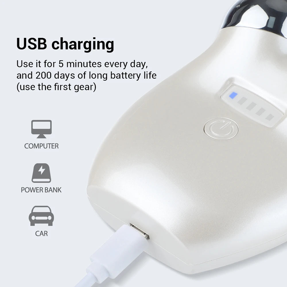 "Ultimate Mini Face Massager: Lift, Tighten, and Rejuvenate Your Skin with Micro-Current Technology!"