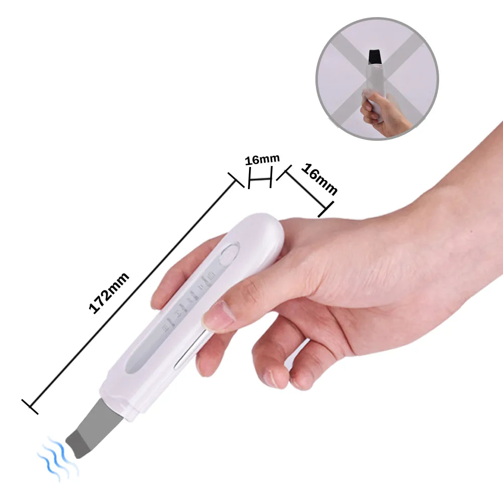 Ultrasonic Facial Scrubber - Yolee Glow
