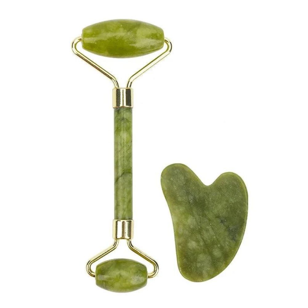 Jade Facial Massage Roller - Yolee Glow