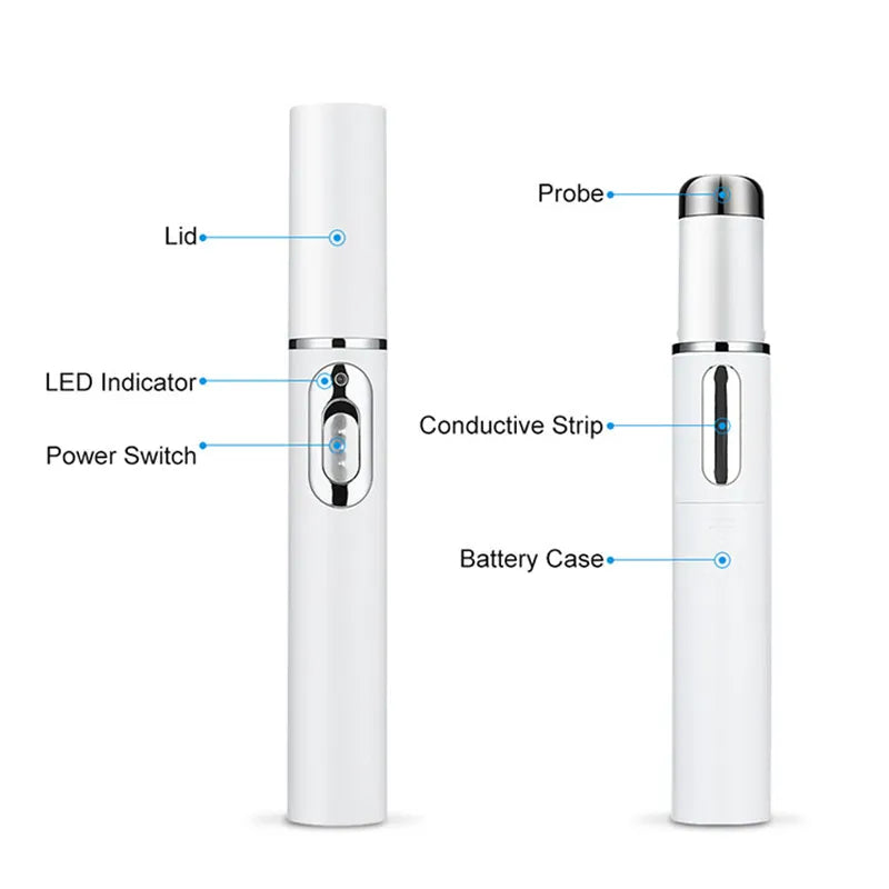 Blue Light Facial Therapy Pen - Yolee Glow