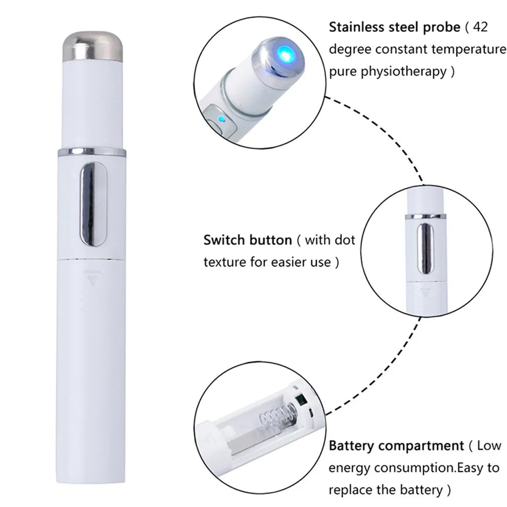 Blue Light Facial Therapy Pen - Yolee Glow