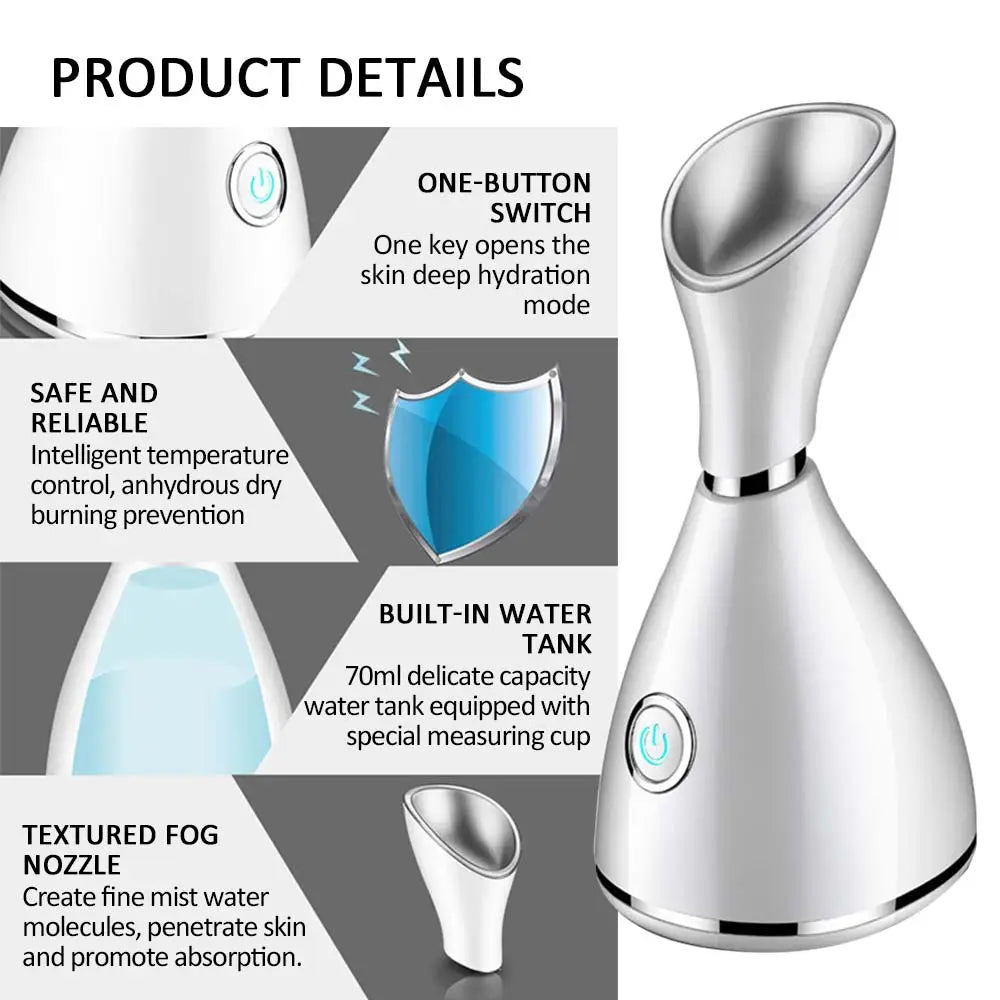 Ionic Facial Steamer - Yolee Glow
