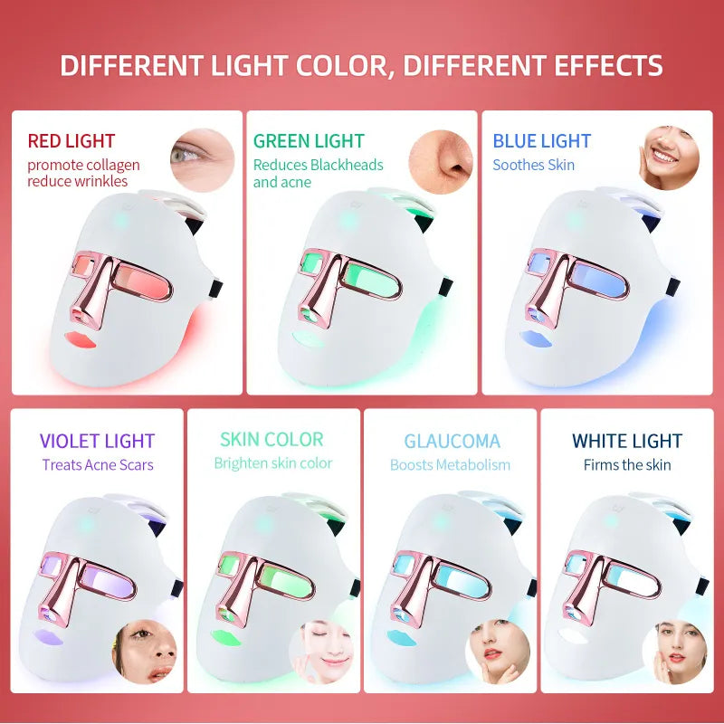 LED Facial Mask - Yolee Glow