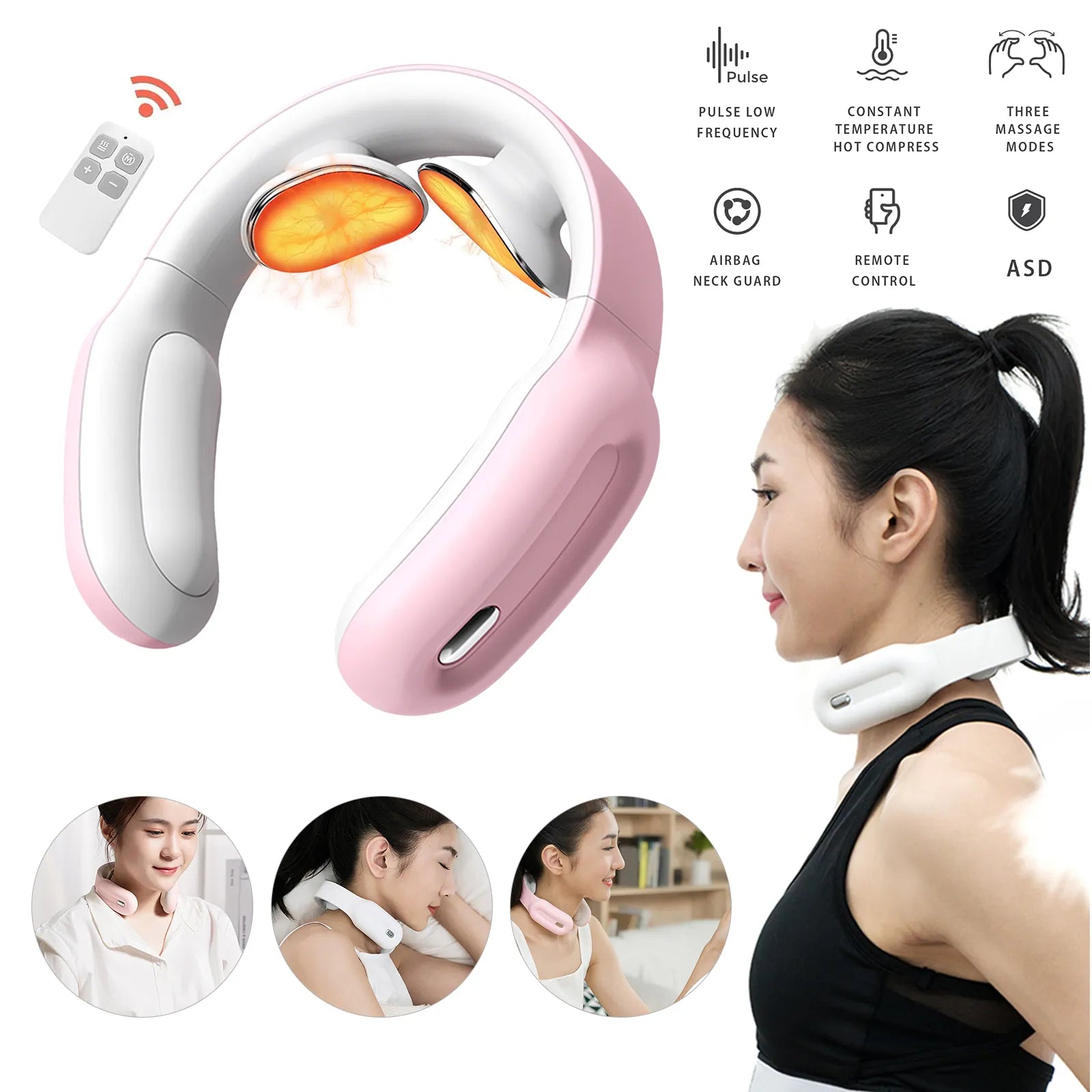 Multifunctional Neck Massager - Yolee Glow