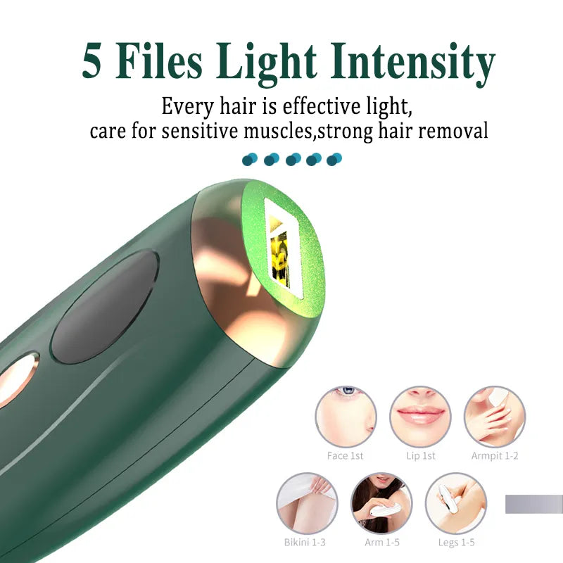 Painless IPL Laser Epilator - Yolee Glow