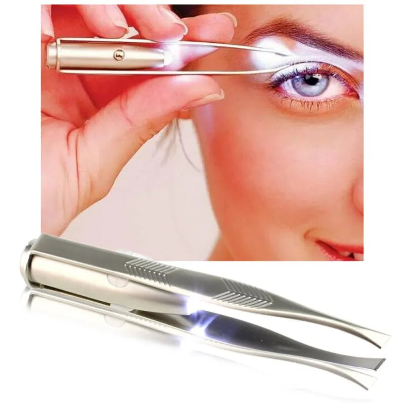 LED Eyebrow Tweezers - Yolee Glow