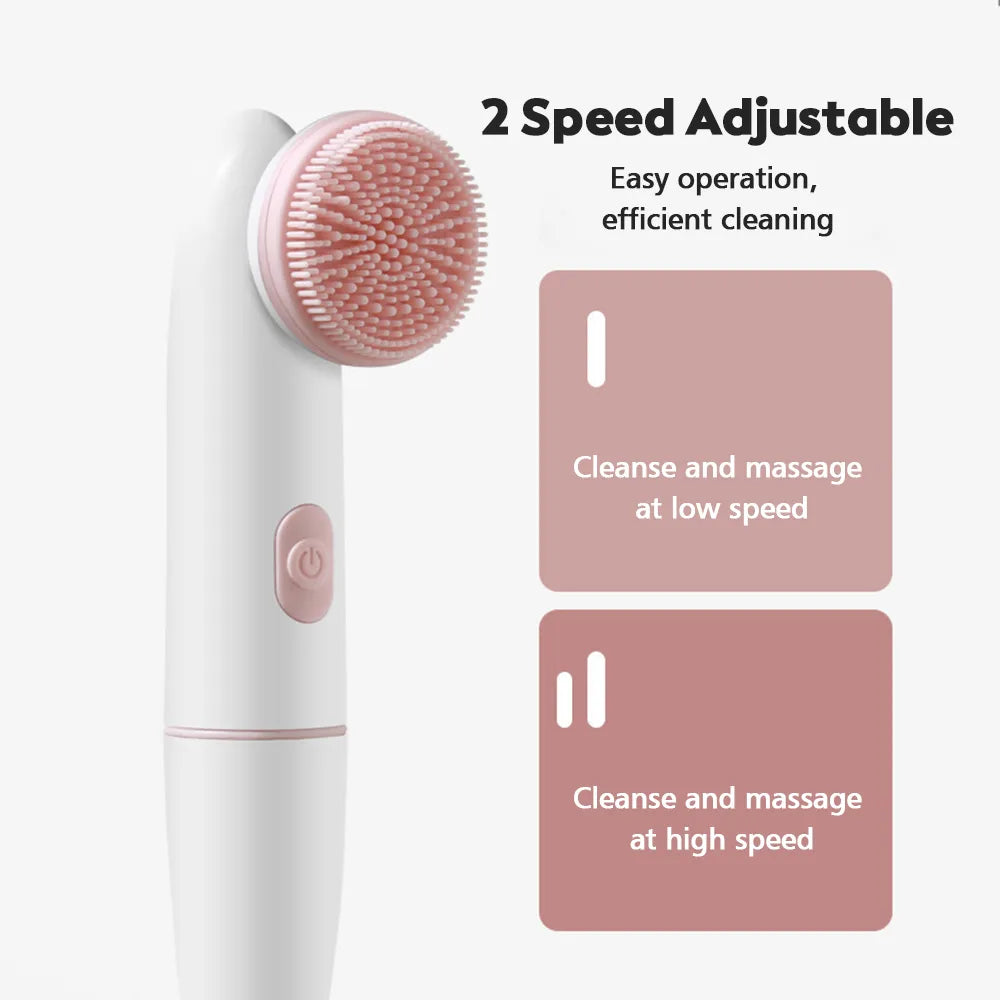 2-in-1 Facial Cleansing Brush - Yolee Glow