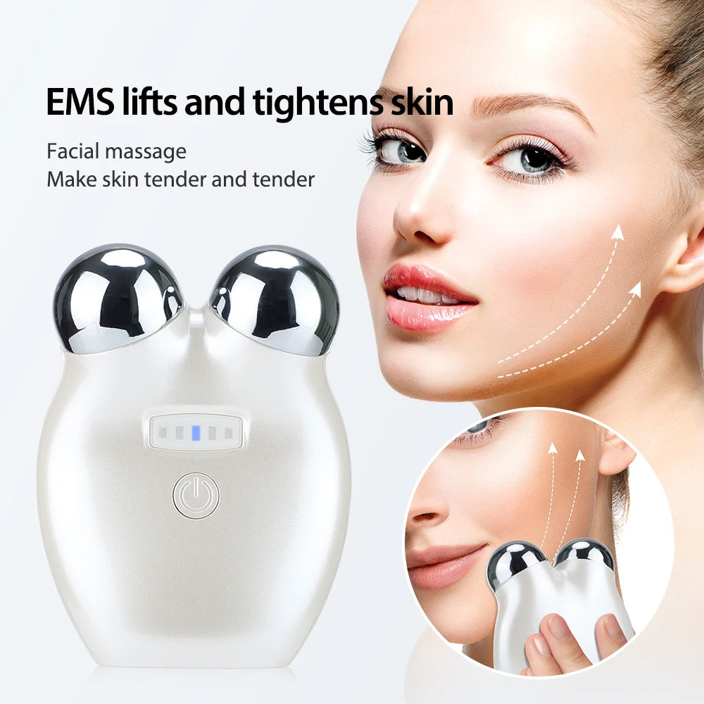 "Ultimate Mini Face Massager: Lift, Tighten, and Rejuvenate Your Skin with Micro-Current Technology!"