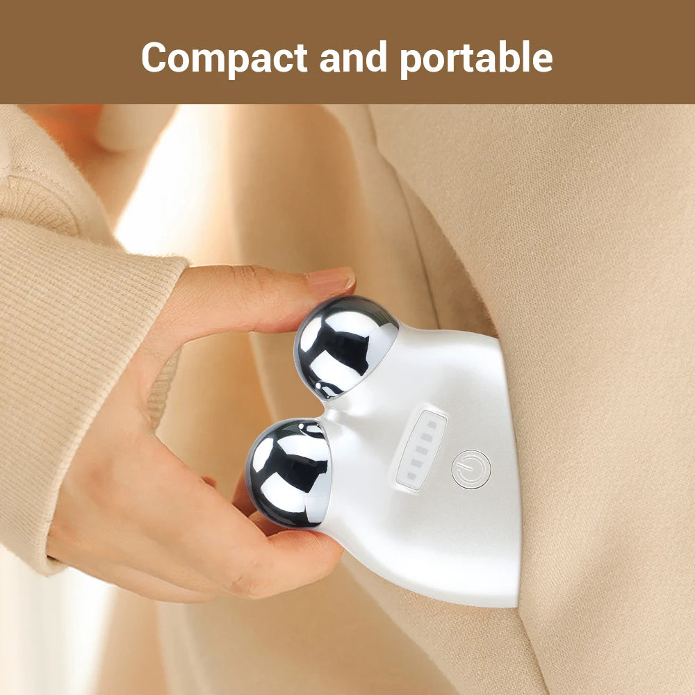 "Ultimate Mini Face Massager: Lift, Tighten, and Rejuvenate Your Skin with Micro-Current Technology!"