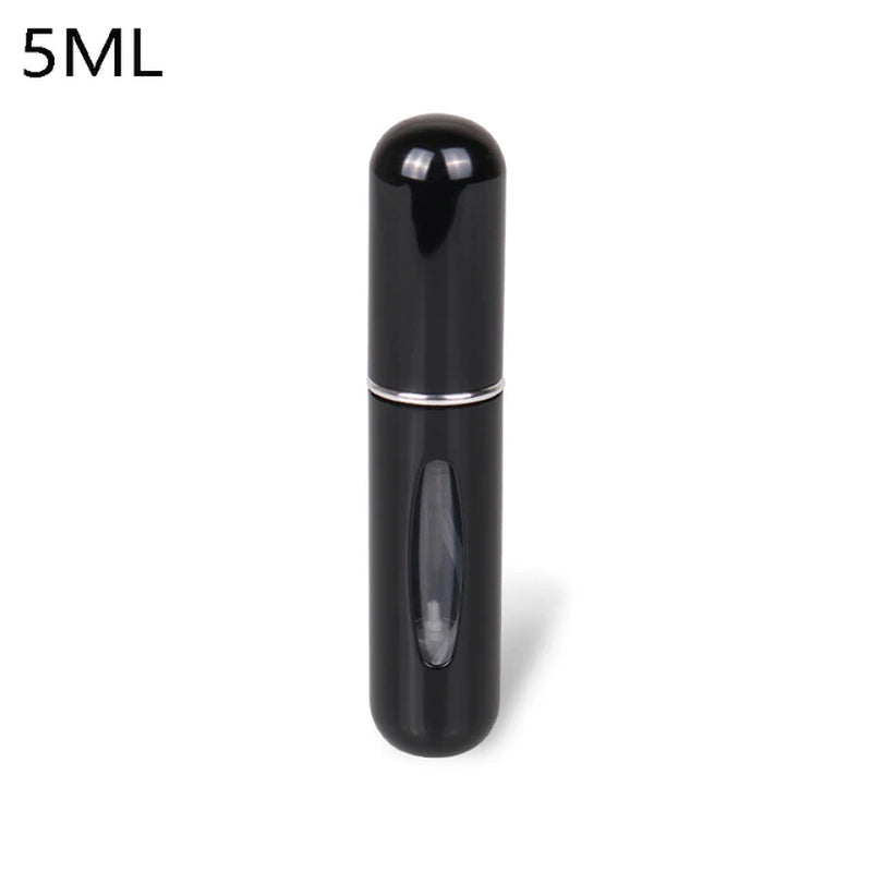 "Travel-Sized Perfume Atomizer: Refillable Mini Spray Bottle for Cosmetics on the Go!"