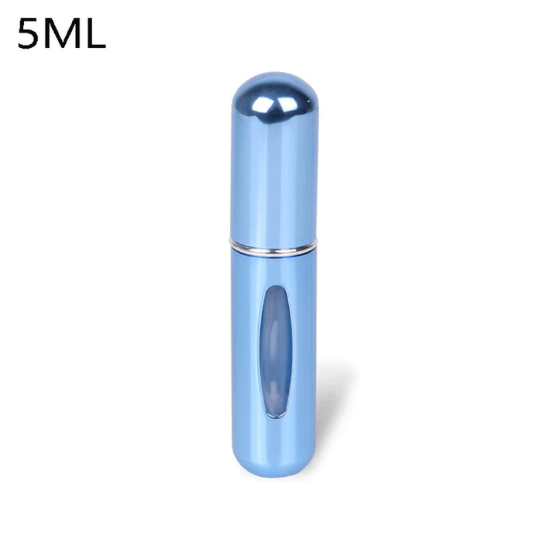 "Travel-Sized Perfume Atomizer: Refillable Mini Spray Bottle for Cosmetics on the Go!"