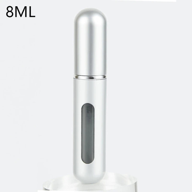 "Travel-Sized Perfume Atomizer: Refillable Mini Spray Bottle for Cosmetics on the Go!"