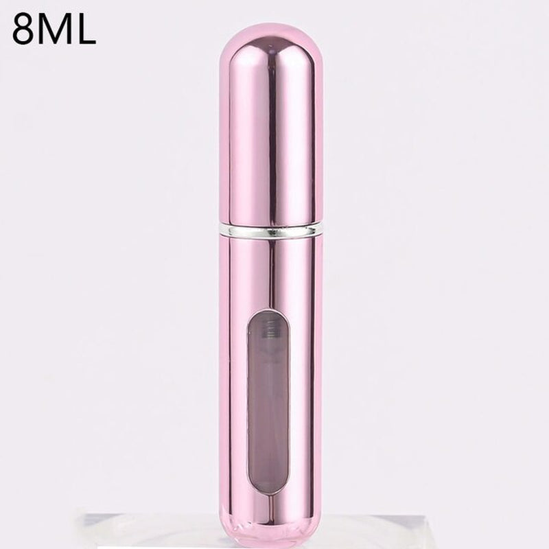 "Travel-Sized Perfume Atomizer: Refillable Mini Spray Bottle for Cosmetics on the Go!"