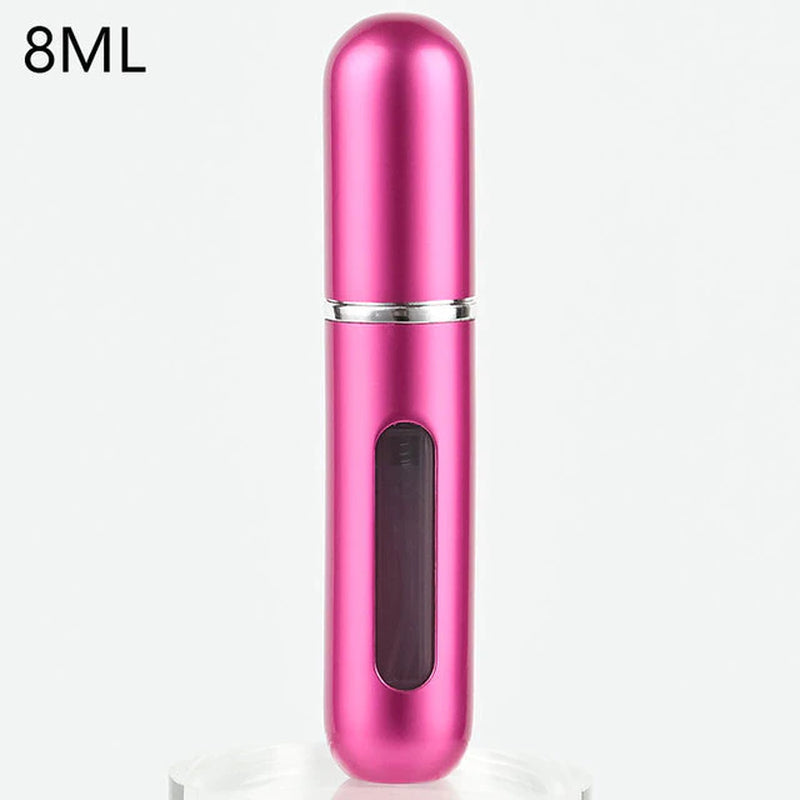 "Travel-Sized Perfume Atomizer: Refillable Mini Spray Bottle for Cosmetics on the Go!"