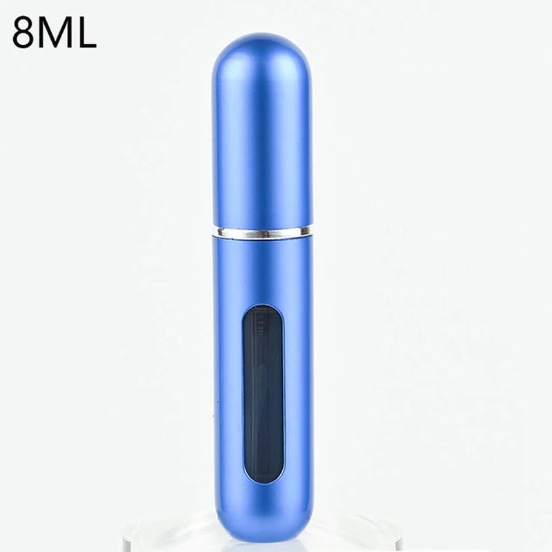 "Travel-Sized Perfume Atomizer: Refillable Mini Spray Bottle for Cosmetics on the Go!"