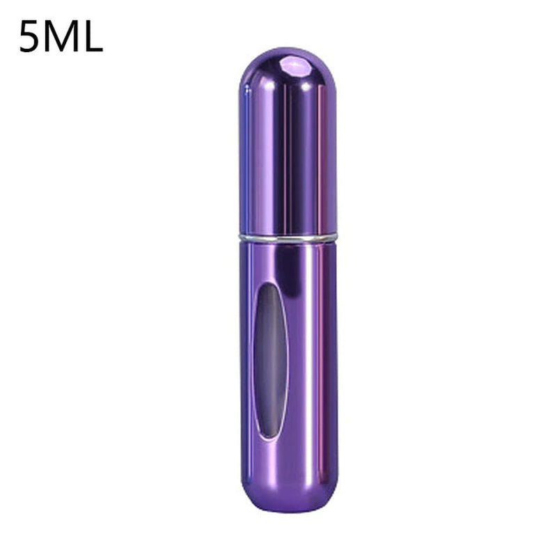 "Travel-Sized Perfume Atomizer: Refillable Mini Spray Bottle for Cosmetics on the Go!"