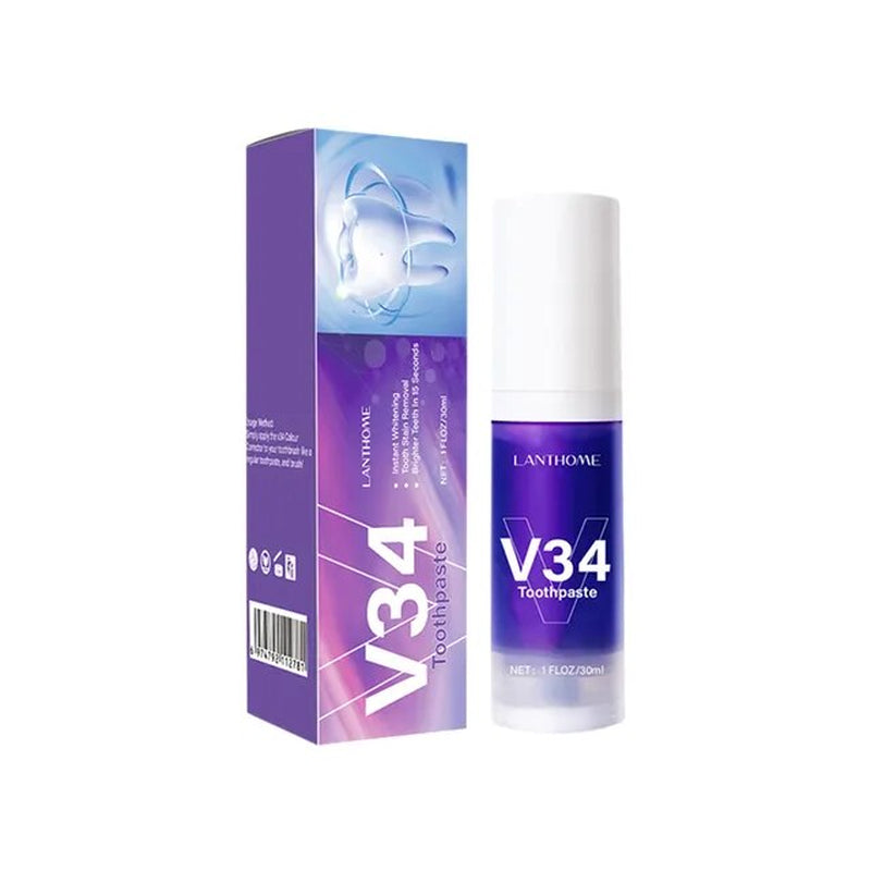 Advanced Whitening Purple Toothpaste Kit