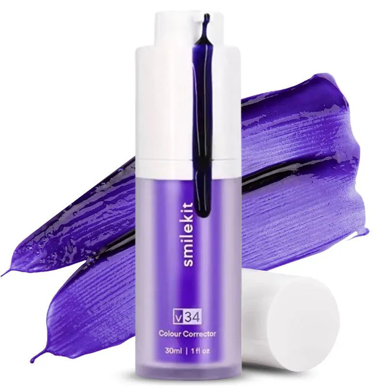 Advanced Whitening Purple Toothpaste Kit