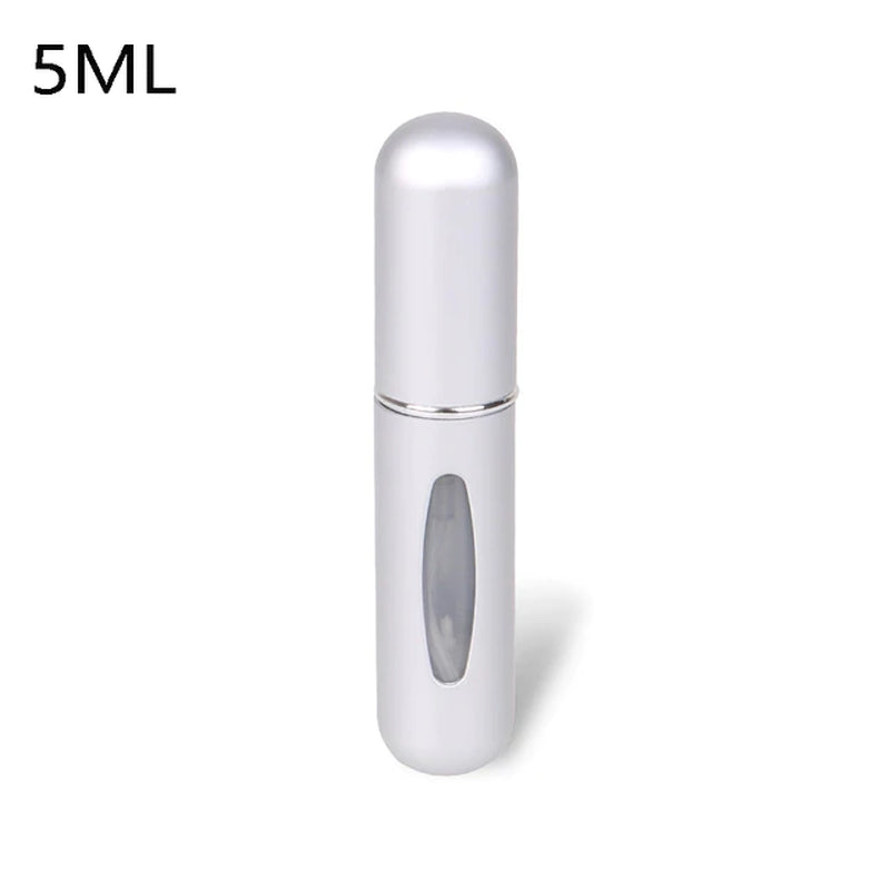 "Travel-Sized Perfume Atomizer: Refillable Mini Spray Bottle for Cosmetics on the Go!"