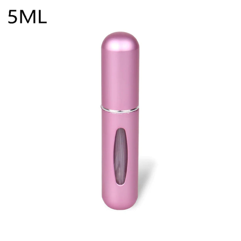 "Travel-Sized Perfume Atomizer: Refillable Mini Spray Bottle for Cosmetics on the Go!"